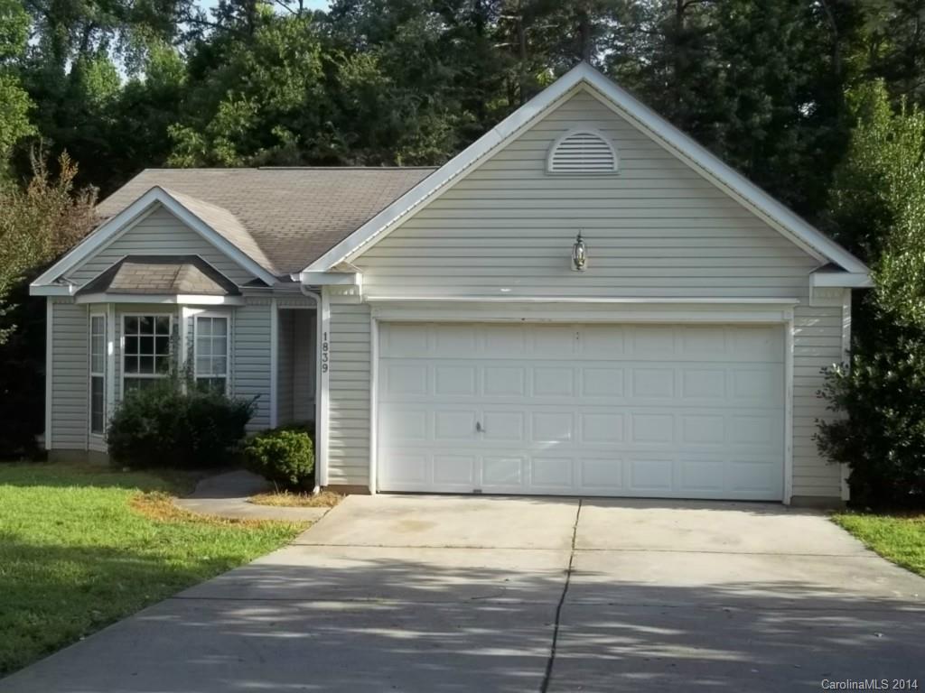 1839 Colin Creek Lane Charlotte NC 28214