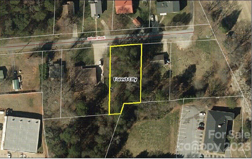 Map Of Forest City Nc