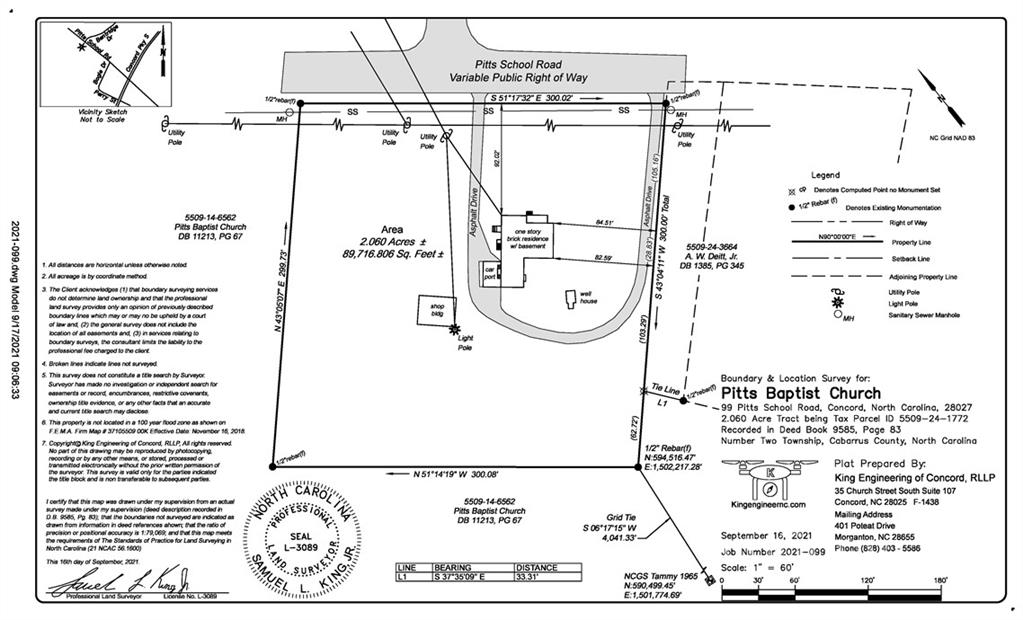 00 Pitts School Road Concord NC 28027